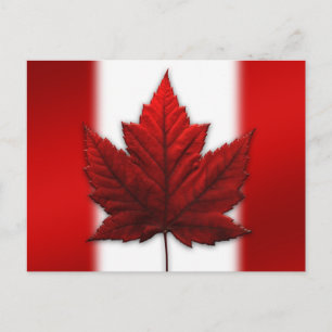 Cartes postales du drapeau du Canada Cartes postal