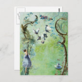 Cartes postales du goûter de Tilly (Devant / Derrière)