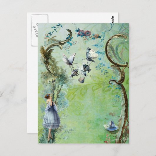 Cartes postales du goûter de Tilly (Devant / Derrière)