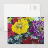 Cartes postales du marché agricole (Devant / Derrière)