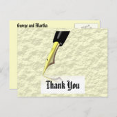 Cartes postales du Merci colonial (Devant / Derrière)