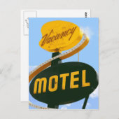 Cartes postales du motel (Devant / Derrière)