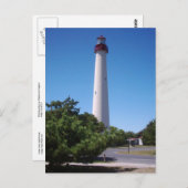 Cartes postales du phare du Cap May (Devant / Derrière)