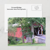 Cartes postales du pont couvert (Devant / Derrière)