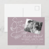 Cartes postales du script de marquage botanique (Devant / Derrière)