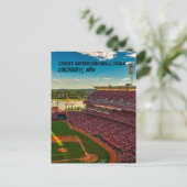 CARTES POSTALES DU STADE DE BALL DE CINCINNATI (Debout devant)