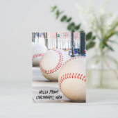 CARTES POSTALES DU STADE DE BASEBALL DE L'OHIO DE  (Debout devant)