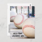 CARTES POSTALES DU STADE DE BASEBALL DE L'OHIO DE  (Devant / Derrière)