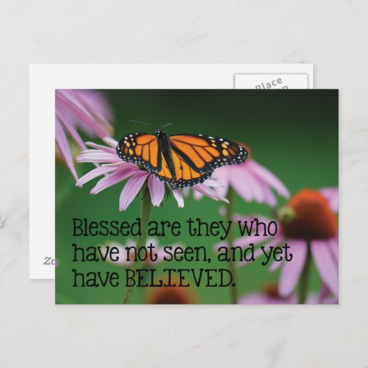 Cartes postales d'une manière encourageante (Devant / Derrière)