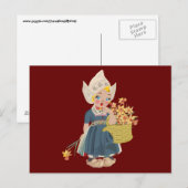 CARTES postales DUTCH GIRL ART (Devant / Derrière)