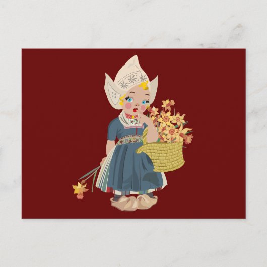 CARTES postales DUTCH GIRL ART (Devant)