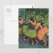 Cartes postales Edgar Degas Ballerina (Devant / Derrière)