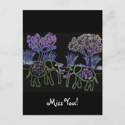 Cartes postales Electroniques Valentine (Devant)