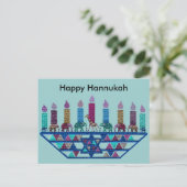 Cartes postales Elephant Star Menorah (Debout devant)