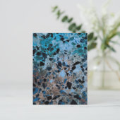 Cartes postales en granit bleu (Debout devant)