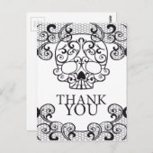 Cartes postales en Merci de crâne à sucre (Devant / Derrière)