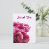 Cartes postales en Merci de tulipes violettes (Debout devant)