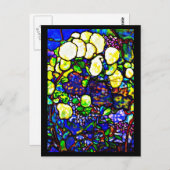 Cartes postales en verre-Louis Tiffany 14 (Devant / Derrière)