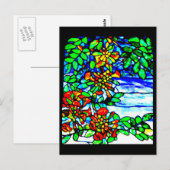 Cartes postales en verre-Louis Tiffany 2 (Devant / Derrière)