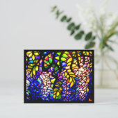Cartes postales en verre-Tiffany 4 (Debout devant)