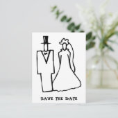 Cartes postales ENREGISTRER LA DATE (Debout devant)