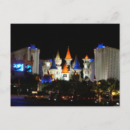 Cartes postales Excalibur Las Vegas (Devant)