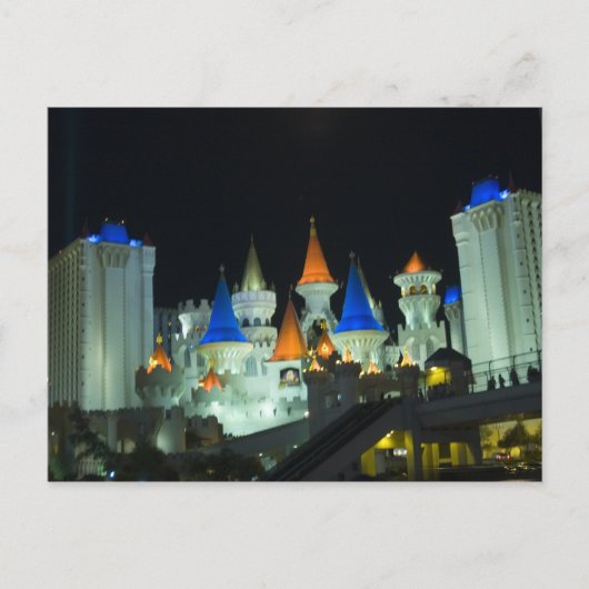 Cartes postales Excalibur Las Vegas (Devant)