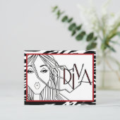 Cartes postales "Extensions de DIVAtude" (Debout devant)