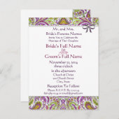 Cartes postales Faire-part de mariage bon marché (Devant / Derrière)