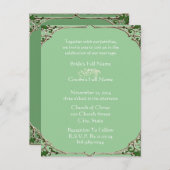 Cartes postales Faire-part de mariage bon marché (Devant / Derrière)