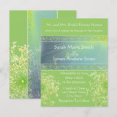 Cartes postales Faire-part de mariage bon marché (Devant / Derrière)