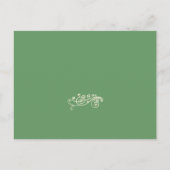 Cartes postales Faire-part de mariage bon marché (Dos)