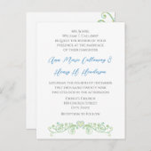 Cartes postales Faire-part de mariage bon marché (Devant / Derrière)