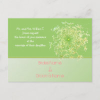 Cartes postales Faire-part de mariage bon marché
