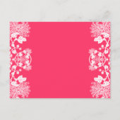 Cartes postales Faire-part de mariage bon marché (Dos)