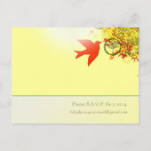 Cartes postales Faire-part de mariage bon marché (Dos)