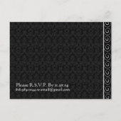 Cartes postales Faire-part de mariage bon marché (Dos)