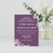 Cartes postales Faire-part de mariage bon marché (Debout devant)