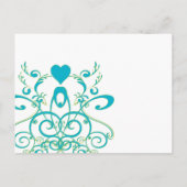 Cartes postales Faire-part de mariage bon marché (Dos)