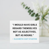 Cartes postales féministes (Debout devant)