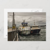 Cartes postales "Ferries à Doolin Pier" (Devant / Derrière)