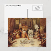 Cartes postales FÊTE DE CÉLÉBRATION DES CHATS DE L (Devant / Derrière)