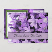 CARTES POSTALES FLEURIES DE DESIGNER POUR ANNONCER (Devant / Derrière)