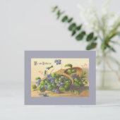 Cartes postales Fleurs vintages (Debout devant)