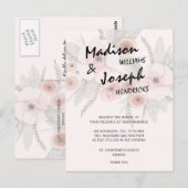 Cartes postales florales (Devant / Derrière)