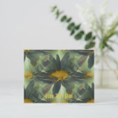Cartes postales florales personnalisables (Debout devant)