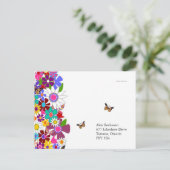 Cartes postales florales RSVP (Debout devant)