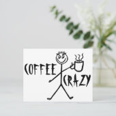 Cartes postales folles de café (Debout devant)