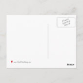 Cartes postales Fou Amour (Dos)