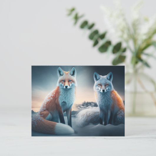 Cartes Postales Fox  (Debout devant)
